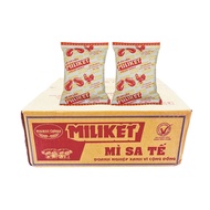 Thùng 30 gói mì sa tế Miliket giấy vàng 65g
