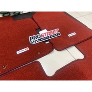พรม TYPE R ตรงรุ่น Honda Civic EK / EK9 / COUPE / EG FD FB FC FK FE FL EF พรมพื้น พรมวางเท้า พรมรถยน