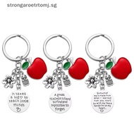 Strongaroetrtomj Teacher Appreciation Gifts Keychain Idea for Christmas Birthday Teachers Christmas Thank You Gift Keychains Bag Accessories SG