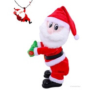 Twerking ของเล่นซานตาคลอสร้องเพลงภาษาอังกฤษเพลงไฟฟ้าตุ๊กตาของเล่น Twerking สําหรับบรรเทาความวิตกกังว