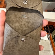 Hermes皮革零錢包