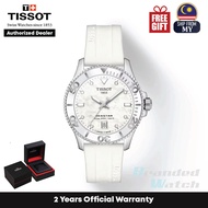 [Official Warranty] Tissot T120.210.17.116.00 Women's Seastar 1000 36mm White Dial Stainless Steel Watch T1202101711600