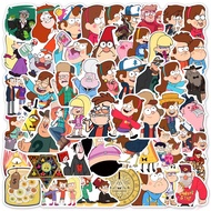 ❉ Gravity Falls Series 02 Stickers ❉ 50Pcs/Set Cartoon TV Shows DIY Fashion Waterproof Luggage Lapto