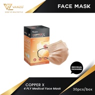 VANZO Copper 4 Ply Medical Face Mask