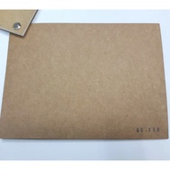 Combo of 20 sheets of A4 size 2-sided dark brown Kraft paper 250gsm LV03.250
