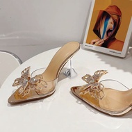 JUNA WOMEN'S SANDALS 017 HIGH HILLS MIKA PERMATA GLOSSY 7 CM