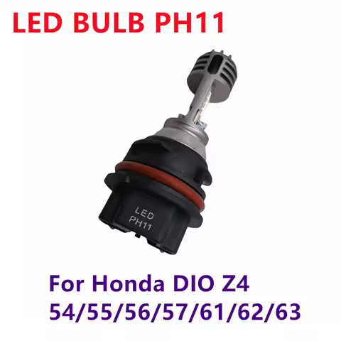 New PH11 Led White Head Light Headlight Bulb Led Headlight Lamp Motorcycle For Honda DIO Z4 54/55/56