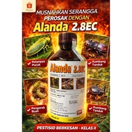Alanda 2.8EC 1L Racun Serangga | Kawal Ulat Pengorek Buah & Pelompat Daun | Insecticide Pertanian