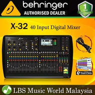 Behringer X-32 Digital Mixer With 40 Input Preamp Audio Interface (X32 X 32)