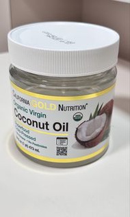 冷榨 有機 高級 初榨 椰子油 美國製 made in USA Organic Virgin Coconut Oil California cold pressed Gold Nutrition Su