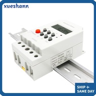 XUESHANN Digital Timer, 220V 12V Timer Switch, Portable 110V Display Relay 25A Time Control Timer El