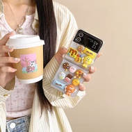 Ốp Lưng Cho Samsung Z FLIP 7 / Z FOLD 6 / Z FLIP 6 / Z FLIP 5 / Z FLIP 4 Nhựa Cứng Trong Suốt Đi