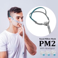 BMC P2 Nasal Pillow CPAP Mask Silicone SML Size All In