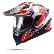 MŨ BẢO HIỂM DUAL SPORT LS2 MX701 EXPLORER FIBERGLASS - GARA20