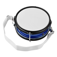 [ammoon]【Ready Stock】8 นิ้ว Snare Drum HEAD พร้อมกลองสำหรับเด็กนักเรียนของขวัญสีฟ้า