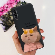เคส Samsung Galaxy A90 5G สำหรับภาพน่ารัก A908B 5G ครอบ TPU นุ่มเคสโทรศัพท์กันกระแทกสำหรับ Samsung A