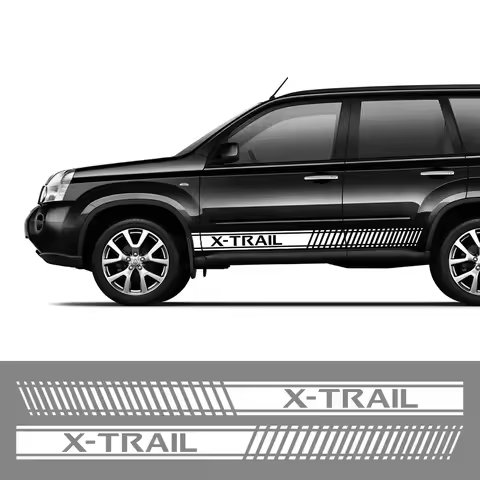 Car Door Stickers For Nissan X Trail X-trail T30 T31 T32 Accessories Side Skirt Stripes Sport Stylin