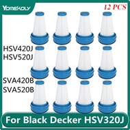 Black Decker HSV320J HSV420J HSV520J SVA420B SVA520B SVF11 filter for tefal Vacuum Cleaner HEPA Filt