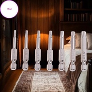 yiyi 7 Pcs S2 Magnetic Star Screw Driver 5 Point Screwdriver Bits 50mm 1/4" Hex Shank T10 T15 T20 T2