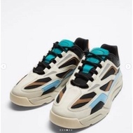Sepatu Pria Zara Multipiece Sneakers Multicoloured Original