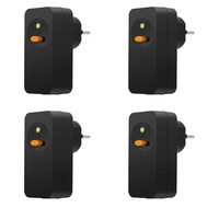 4X FI Circuit Breaker Personal Protection Plug Replacement Plug 10mA Residual Current Circuit Breake