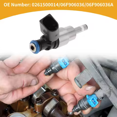 UXCELL 1 Pc No.0261500014/06F906036 Fuel Injector for AUDI A3 Hatchback 2.0 FSI 03-08