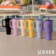 OVER CUP Flask Insulated 1.2L OVER Cup Durable 1200ML Detachable Cap Tumbler Easy Washing OVER Cup w
