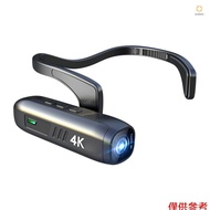 4K 30FPS Head Mounted Camera Wearable WiFi Video Camera Camcorder Webcam 120°Wide Angle Lens Anti-sh