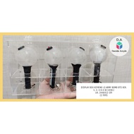 Decide Acrylic Acrylic Box Display Keyring Keychain Lightstick Army Bomb BTS Ver. 1 2 3 SE Laser Eng