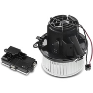 A-Premium Front HVAC Heater Blower Motor and Resistor Assembly Compatible with Mercedes-Benz Vehicle