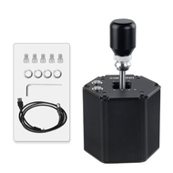 SIMSONN PC 6+R H Gear Shifter compatible with Logitech G27 G29 G25 G920 For ETS2 Simracing Game hall