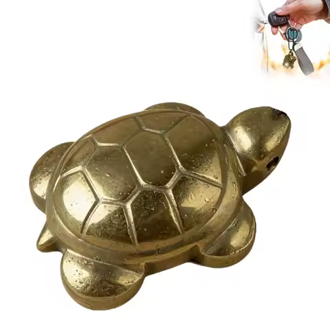 Small Id Holder Pyrite Tortoise Pyrite Turtle Mini Pyrite Crystal Tortoise Pendants Necklace For Wea