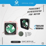 FBA11J14V Panasonic Fridge Refrigerator Fan Motor (4 WIRE) - 113MM X 113MM DC14V 0.17A