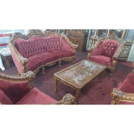 Set Sofa Jati Ganeesa Perabot Jati Sofa Kayu jati Premium imported