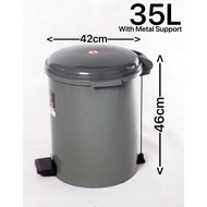 MAXONIC 35L Big Pedal Dustbin 4323 / Step Dustbin / Tong Sampah Pijak / Garbage Bin / Trash Bin / Of
