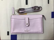 現貨全新Kate Spade 淡粉紅色銀包,手機袋,斜咩袋