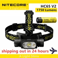 NITECORE HC65 V2 headlamp metal headlight camping headlamp running headlamp head light headlamp work headlight