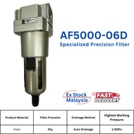 AF5000-06D 3/4" Pneumatic Filter Water Separator Water Trap Air Filter Air Compressor