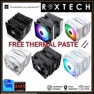 Thermalright Peerless Assassin 120 / PA120 / PA120 SE Black / White ARGB Dual Tower CPU Heatsink Coo