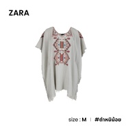 Zara เสื้อยืดโบฮีเมียน หลากสี A006-42