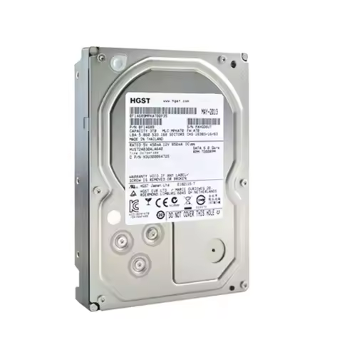 Original HGST 10TB 8TB 6TB 4TB Hard Drive HDD 7200rpm 64MB Cache SATA III 3.5" Desktop Server Monito