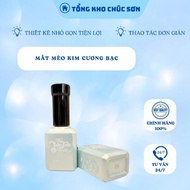 Silver Diamond Cat Eye