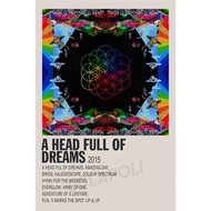 Full of Dreams A Head Album Cover Poster - Coldplay
