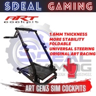 【Gen5】 ART SIM RACING COCKPIT RACK GEN 3 X COCKPIT FOLDABLE STAND FANATEC THRUSTMASTER LOGITECH SIM 