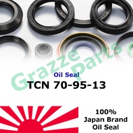(1pc) Japan Oil Seal for 70*95*13 / 70mm x 95mm x 13mm / 70-95-13