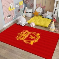 Liverpool rugs football print rugs sports style rugs decorative floor mats for teenagers bedroom
