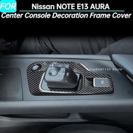Car Center Console Decoration Frame Cover Gear Shift Panel Trim for Nissan NOTE E13 AURA Interior Ac