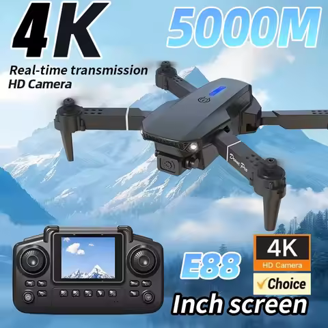 Aerial Photography 8K 5G HD Dual Camera Remote control screen display E88PRO Drone 2025 Original New
