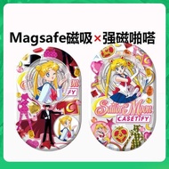 popsocket magsafe popsocket Magsafe Strong Magnetic Snap Magnetic Phone Holder Bubble Air Bag Folding and Stretching Cute Sailor Moon