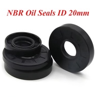 NBR Oil Seal ID 20mm TC-20*27/28/30/32/34/35/37/38/40/42/45/47/50*5/6/7/8/10/12mm Nitrile Rubber Sha